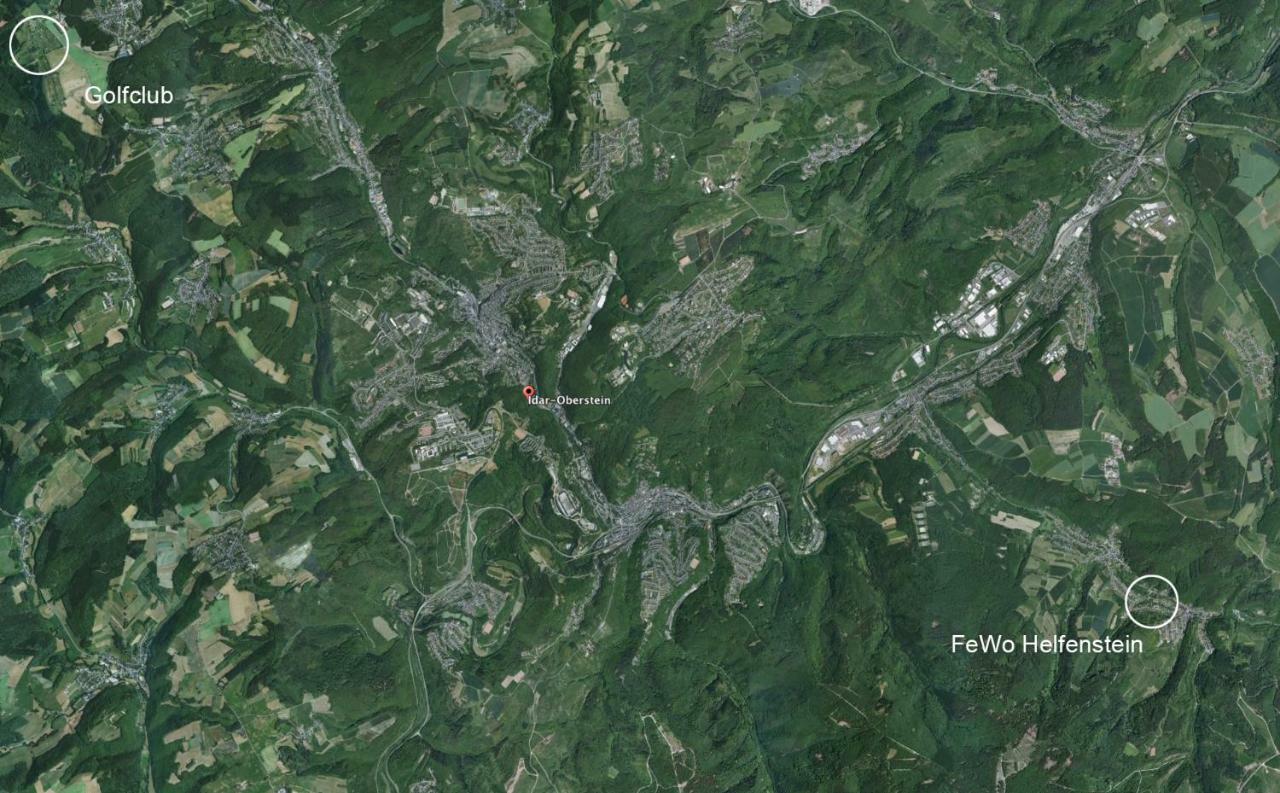 Ferienwohnung Helfenstein Idar-Oberstein Dış mekan fotoğraf